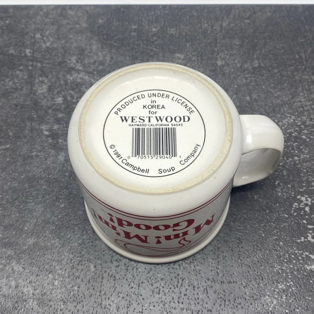 Vintage 1991 Campbell's 12 oz Soup Mug 
